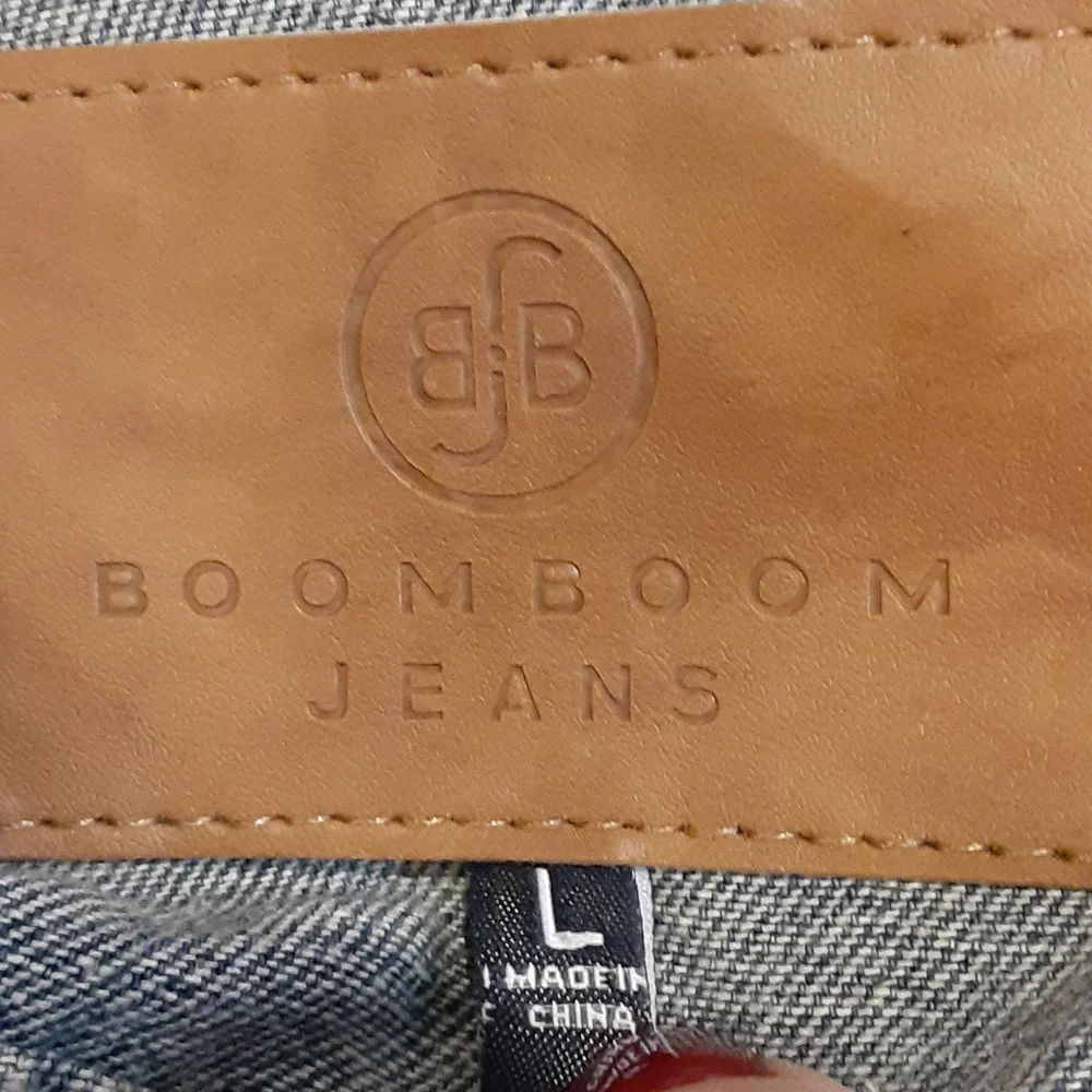 Boom Boom Denim‎ Jean Jacket Distressed